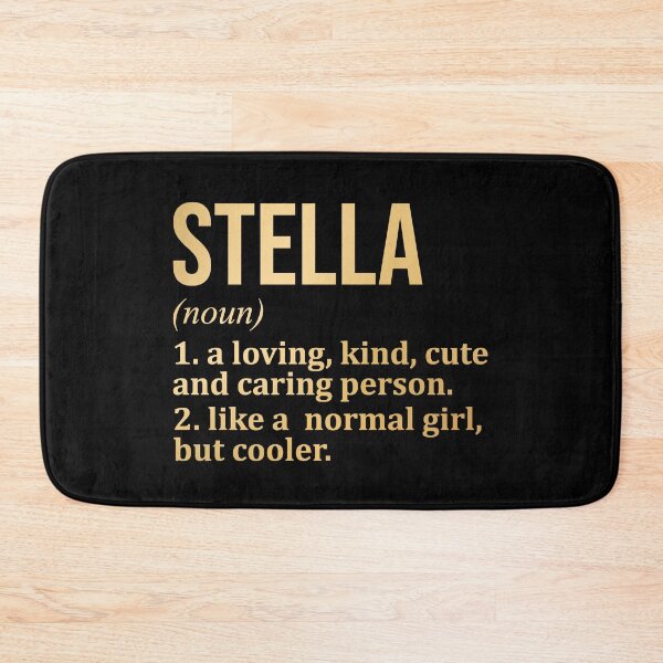Item preview, Stella Name Definition in Gold designed and sold by XCIV.