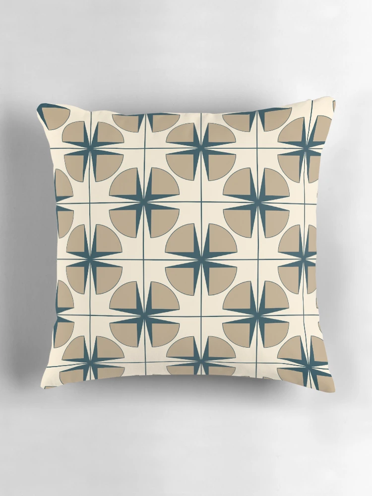 Thumbnail 3 of 4, Pillow, Compass Pattern designed and sold by findpattern.