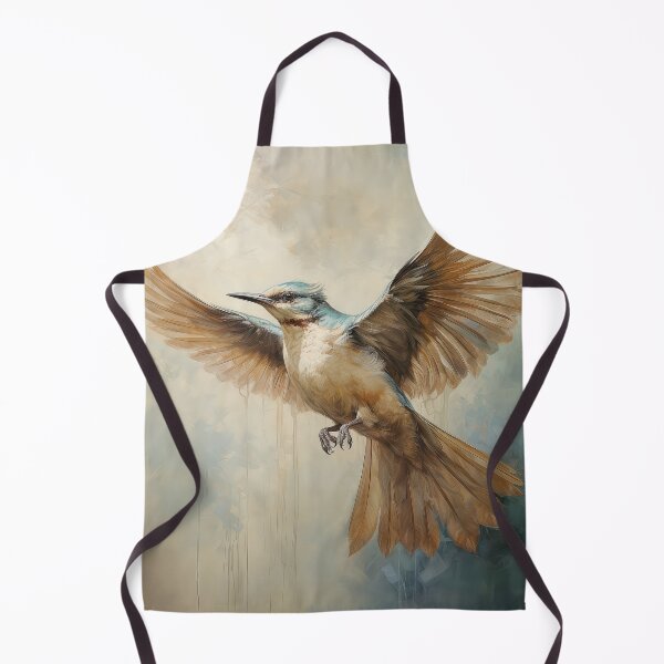 Item preview, Eurasian Nuthatch in Flight designed and sold by Elisabeth Lucas.