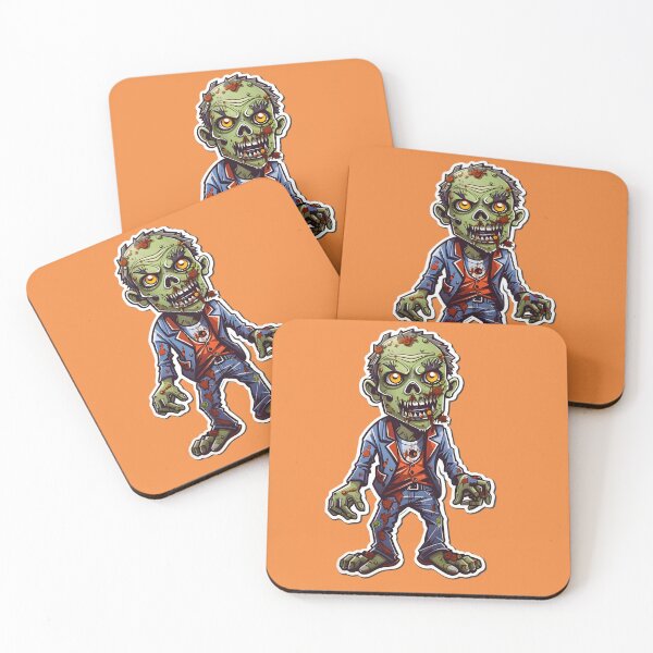 Item preview, Cartoon zombie with blood stains designed and sold by LV-creator.