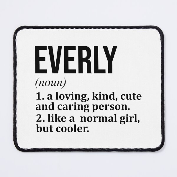 Item preview, Everly Name Definition designed and sold by XCIV.