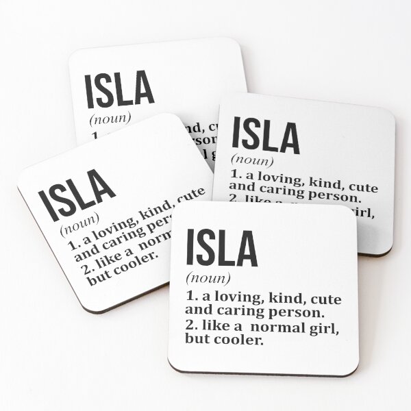 Item preview, Isla Name Definition designed and sold by XCIV.