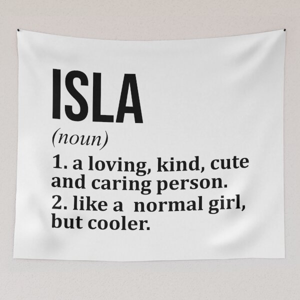 Item preview, Isla Name Definition designed and sold by XCIV.