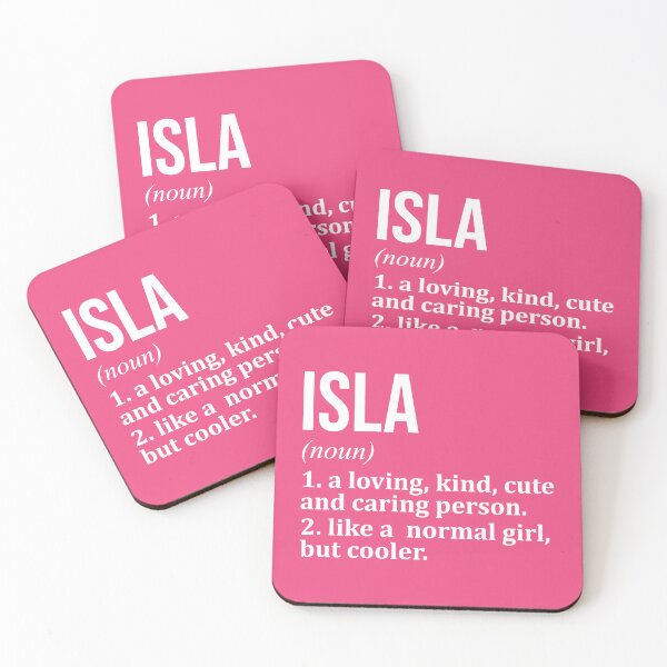 Item preview, Isla Name Definition for Women designed and sold by XCIV.