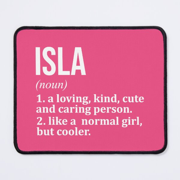 Item preview, Isla Name Definition for Women designed and sold by XCIV.