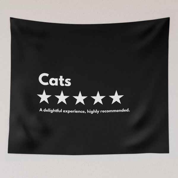 Item preview, Cats Rated 5 Stars, Review Of Cats With 5 Stars designed and sold by Itsheartshop.