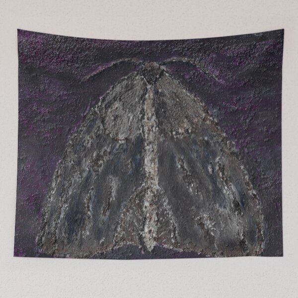 Item preview, Moth abstract painting designed and sold by Sandra  Steinke.