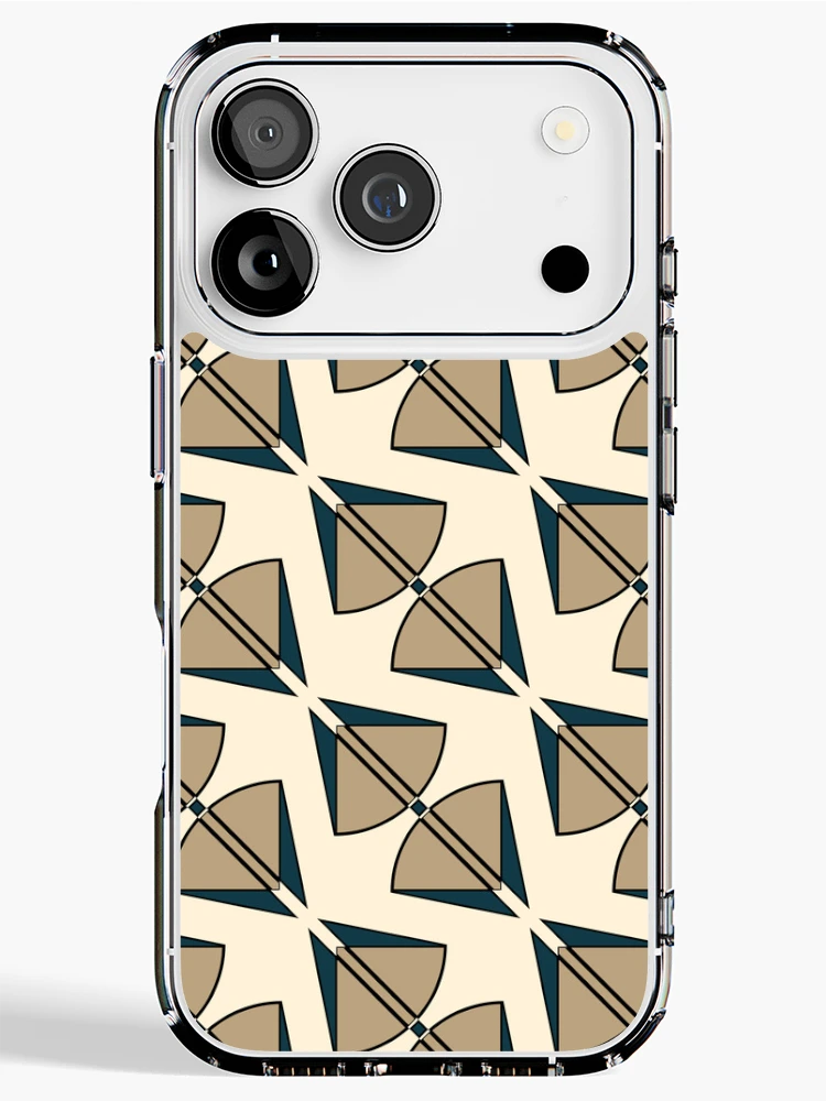 Thumbnail 1 of 5, iPhone Case, Triangular Tapestry designed and sold by findpattern.