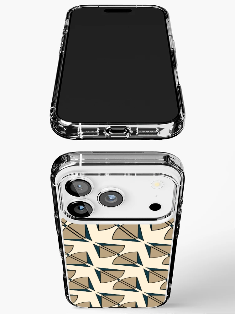 Thumbnail 3 of 5, iPhone Case, Triangular Tapestry designed and sold by findpattern.