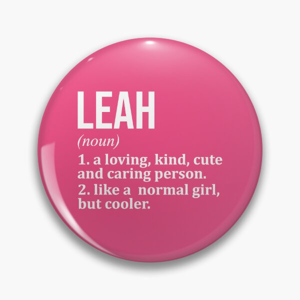 Item preview, Leah Name Definition for Women designed and sold by XCIV.
