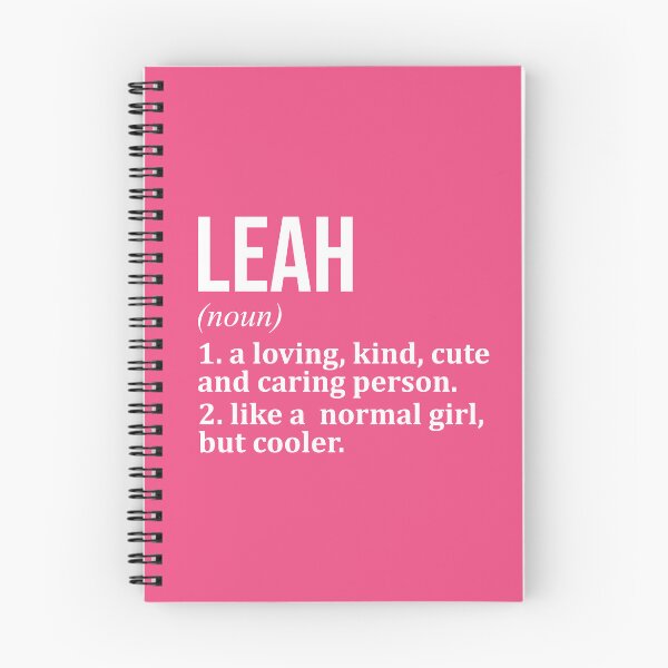 Item preview, Leah Name Definition for Women designed and sold by XCIV.