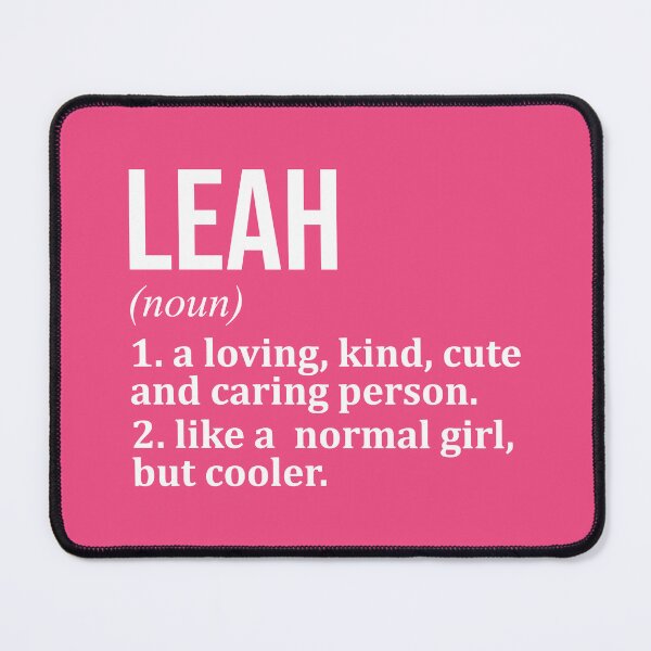 Item preview, Leah Name Definition for Women designed and sold by XCIV.
