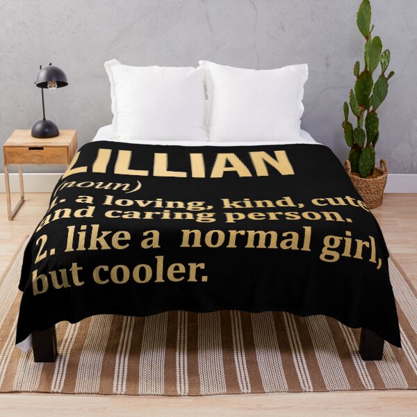 Item preview, Lillian Name Definition in Gold designed and sold by XCIV.