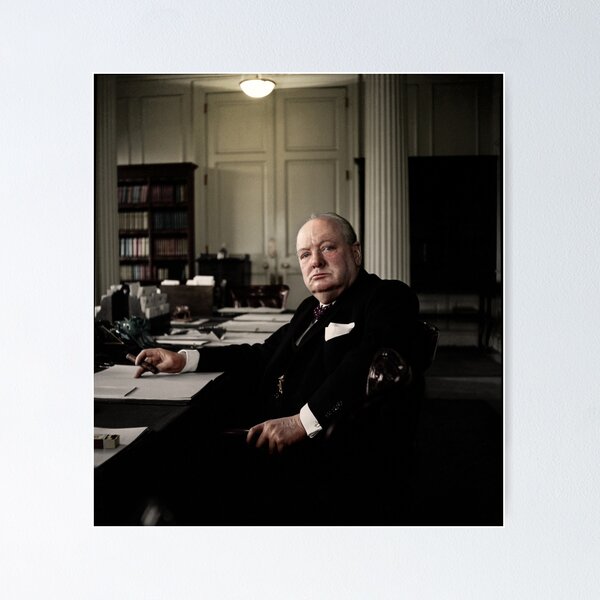 Winston Churchill Poster