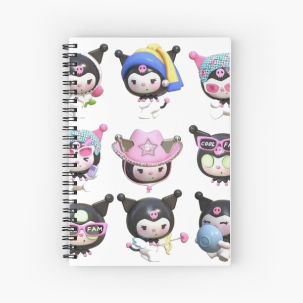 Kuromi Spiral Notebooks for Sale