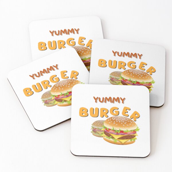 Item preview, Yummy Burger With Food Lover  designed and sold by Hellodesigning.