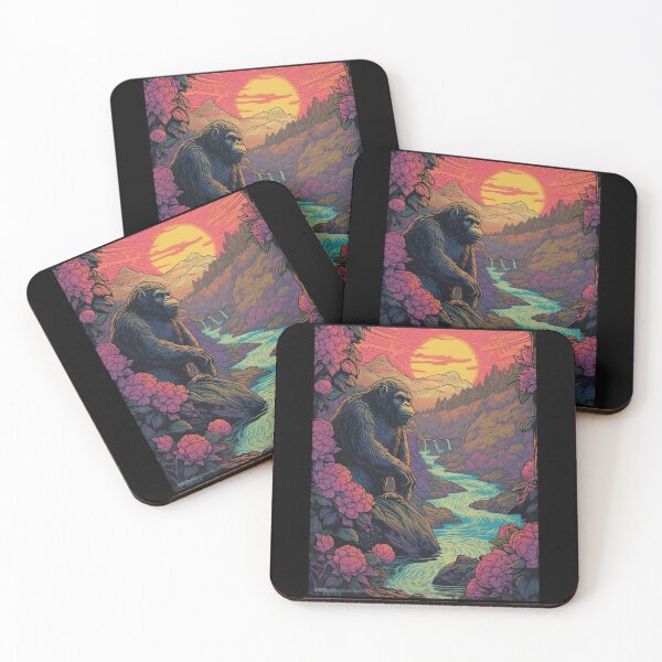 Item preview, Gorilla Sitting On The Riverbank designed and sold by Timothystore-.