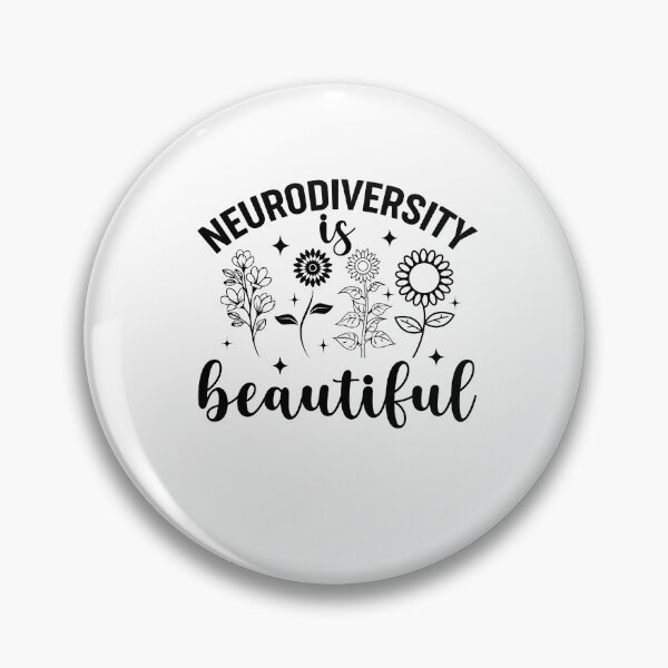 Item preview, Neurodiversity is Beautiful Autism Wildflower Design, ADHD, Special Ed Teacher Social Worker Special Needs Mom Autism ABA designed and sold by behindthefacts.