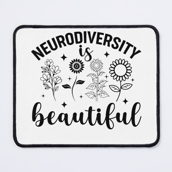 Item preview, Neurodiversity is Beautiful Autism Wildflower Design, ADHD, Special Ed Teacher Social Worker Special Needs Mom Autism ABA designed and sold by behindthefacts.