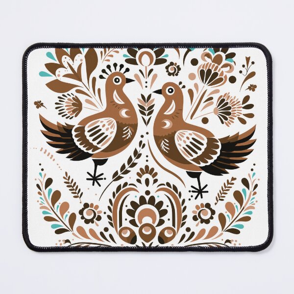 Item preview, Bird Pigeon Polish Folk Art designed and sold by ImprintMage.