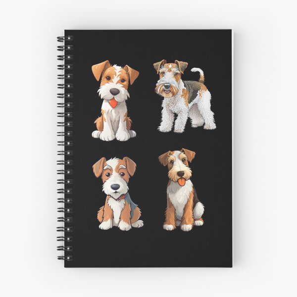 Item preview, Cute Wire Fox Terrier Dogs  designed and sold by TheAnimalZ00.