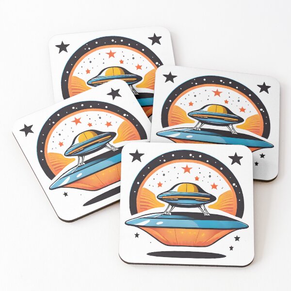 Item preview, UFO Retro designed and sold by WannabeShop.