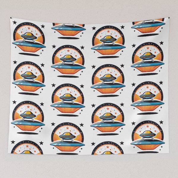 Item preview, UFO Retro designed and sold by WannabeShop.