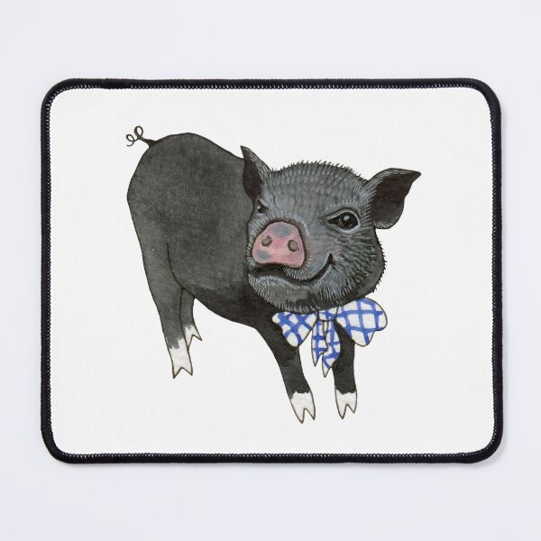 Item preview, Black piglet designed and sold by Ekaterina Khozatskaya.