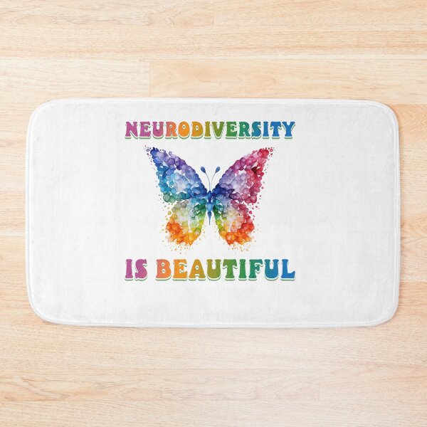Item preview, Neurodiversity is Beautiful Autism Butterfly Design, ADHD, Special Ed Teacher Social Worker Special Needs Mom Autism ABA designed and sold by behindthefacts.