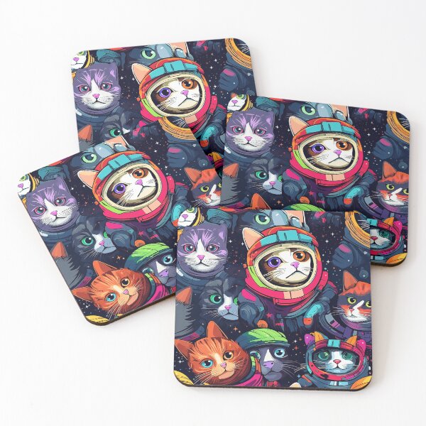 Item preview, a colorful space cat designed and sold by Pasinn.