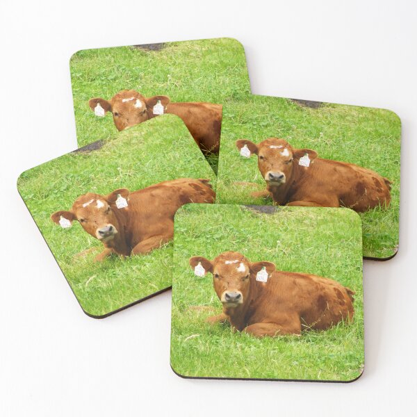Item preview, Brown cow designed and sold by animal-animal.