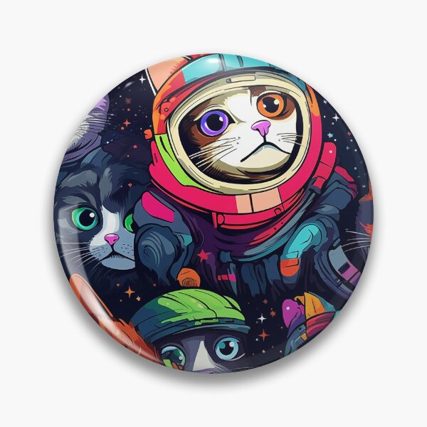 Item preview, a colorful space cat designed and sold by Pasinn.