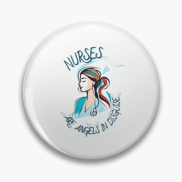 Item preview, Nurses are Angels in Disguise designed and sold by alaa-mously.