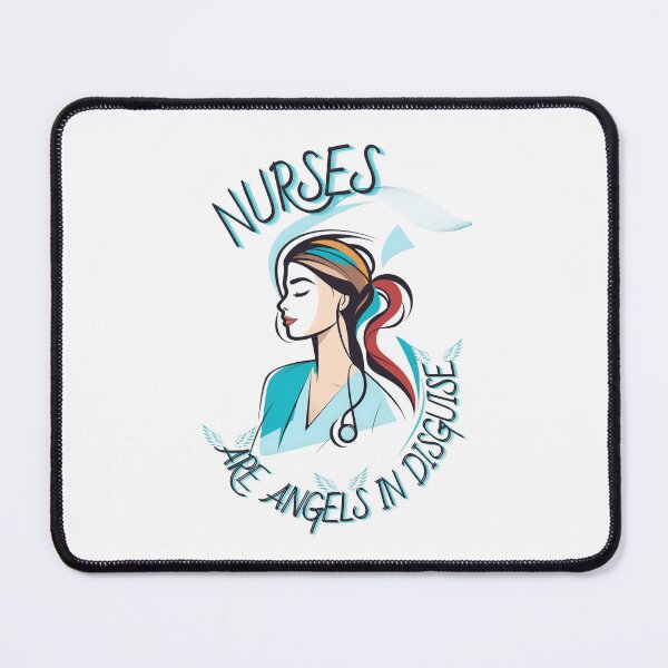 Item preview, Nurses are Angels in Disguise designed and sold by alaa-mously.
