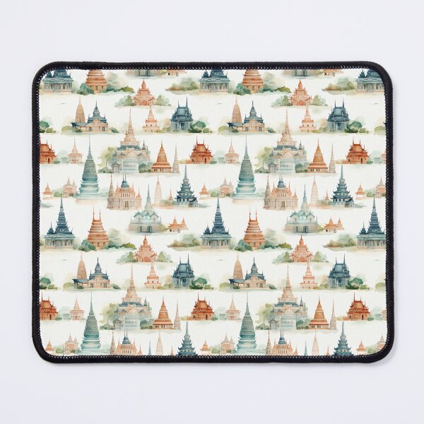 Item preview, Thai Temples and Pagodas designed and sold by MimoruShop.