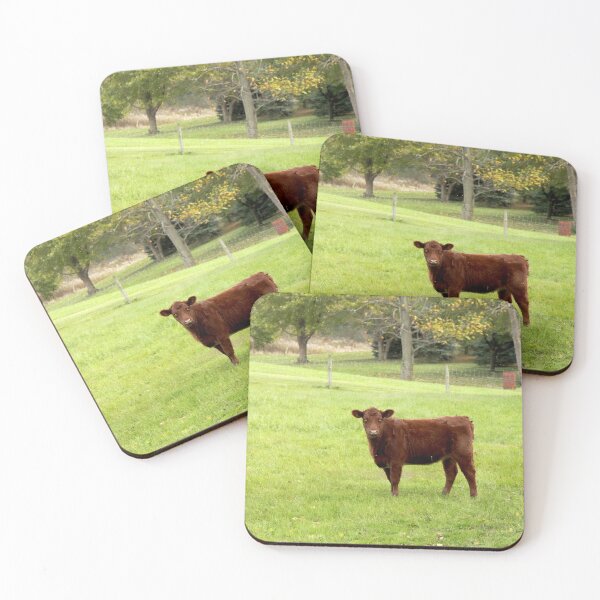 Item preview, Brown cow designed and sold by animal-animal.