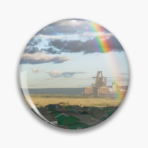 Item preview, Rainbow fishing huts designed and sold by krwinterphotos.