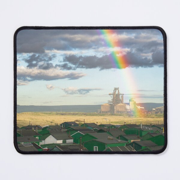 Item preview, Rainbow fishing huts designed and sold by krwinterphotos.