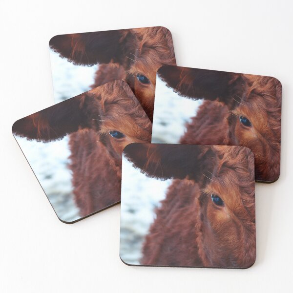 Item preview, Brown cow designed and sold by animal-animal.