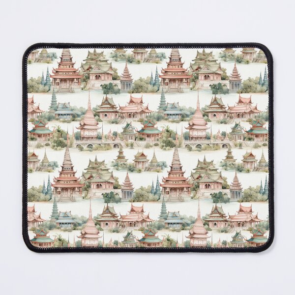 Item preview, Thai Temples and Pagodas designed and sold by MimoruShop.