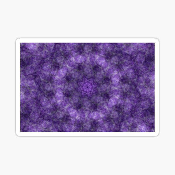 Purple Abstract Sticker