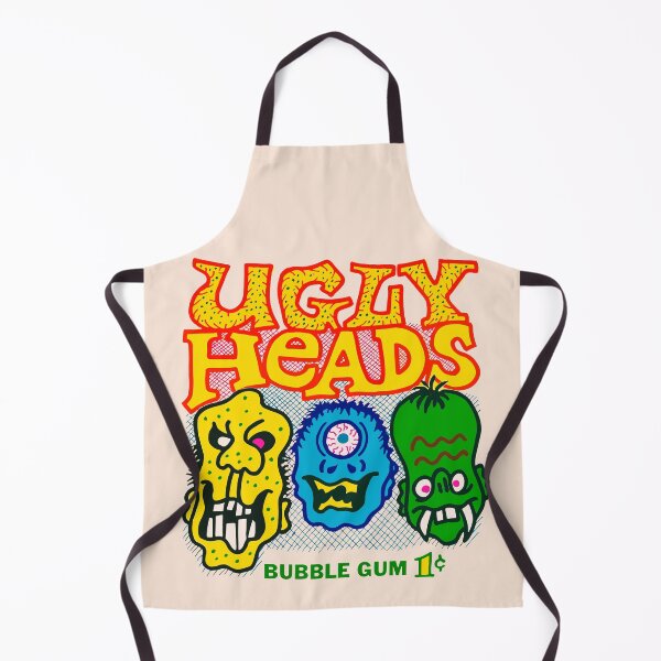 Item preview, Ugly Heads Vintage Bubble Gum Draw designed and sold by blackink-design.
