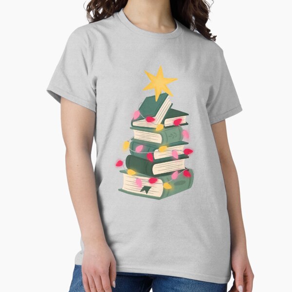 Artikel-Vorschau von buchstäblicher Weihnachtsbaum, designt und verkauft von indiebookster.