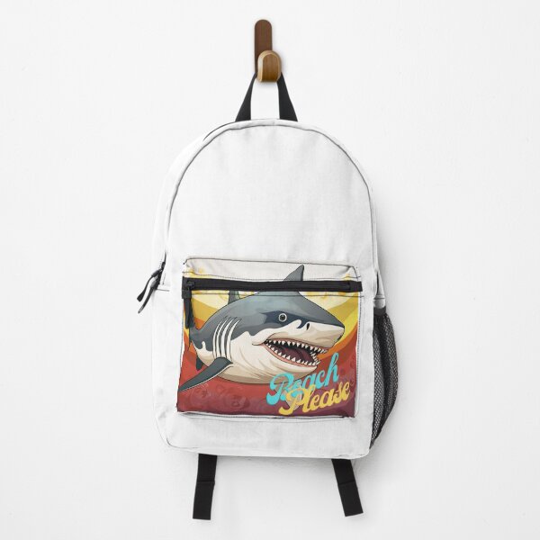 Item preview, Draw a shark in a four-color cartoon pattern designed and sold by GTMOSHOP.