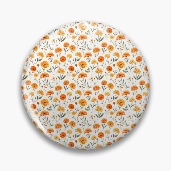 Artikelvorschau, Golden Radiance: Celebrating the Vibrant Splendor of Marigold Flowers entworfen und verkauft von qoodesignstudio.