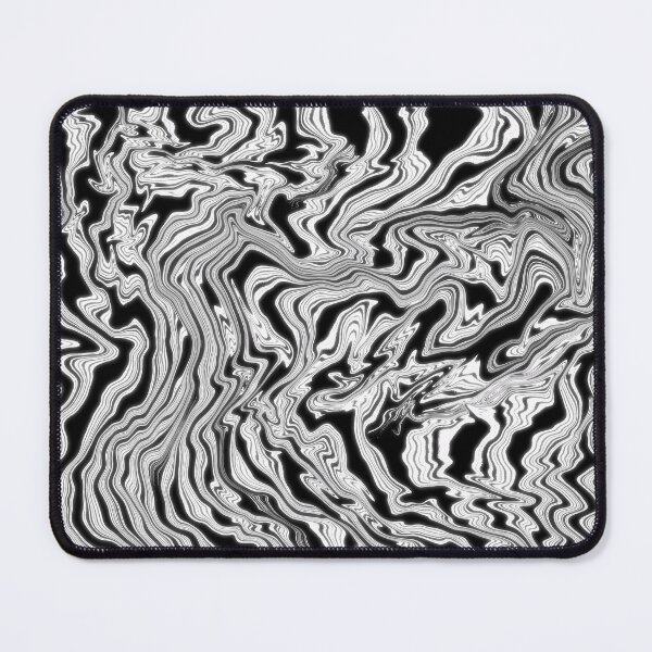 Item preview, Waved vortex plastic pattern white designed and sold by nogamax.