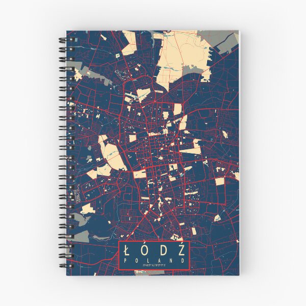 Item preview, Lodz City Map of Poland - Hope designed and sold by deMAP.