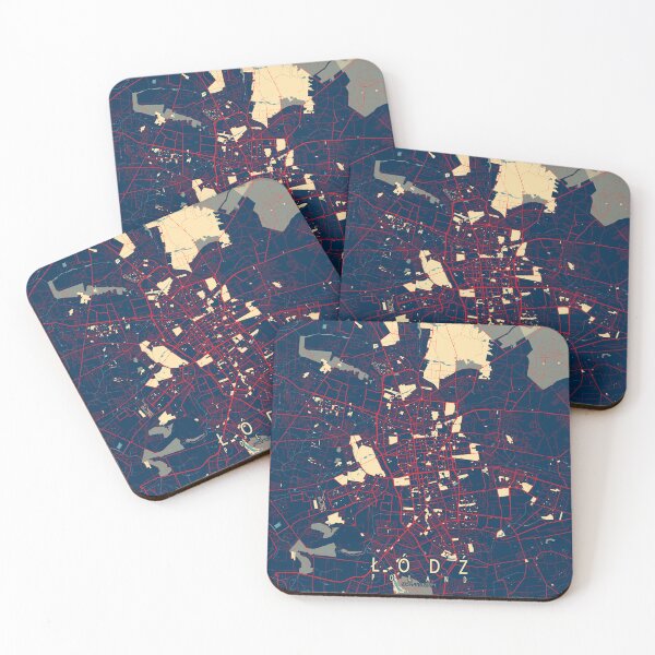 Item preview, Lodz City Map of Poland - Hope designed and sold by deMAP.