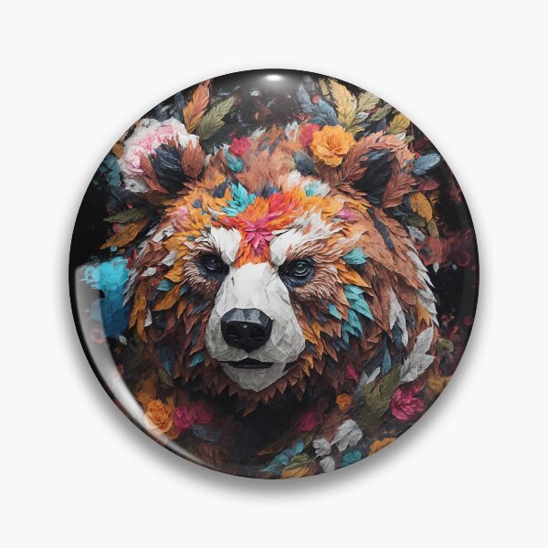 Aperçu de l'œuvre Peinture à l’huile d’ours créée et vendue par Bcolors.