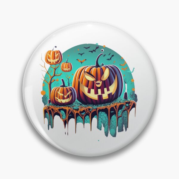 Item preview,  Scary Glowing Halloween Pumpkins designed and sold by Creativedsigna.